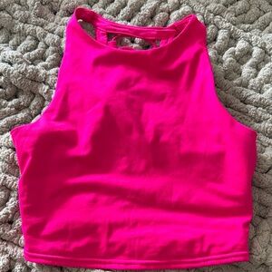 ALO Yoga Hot Pink Tank Top